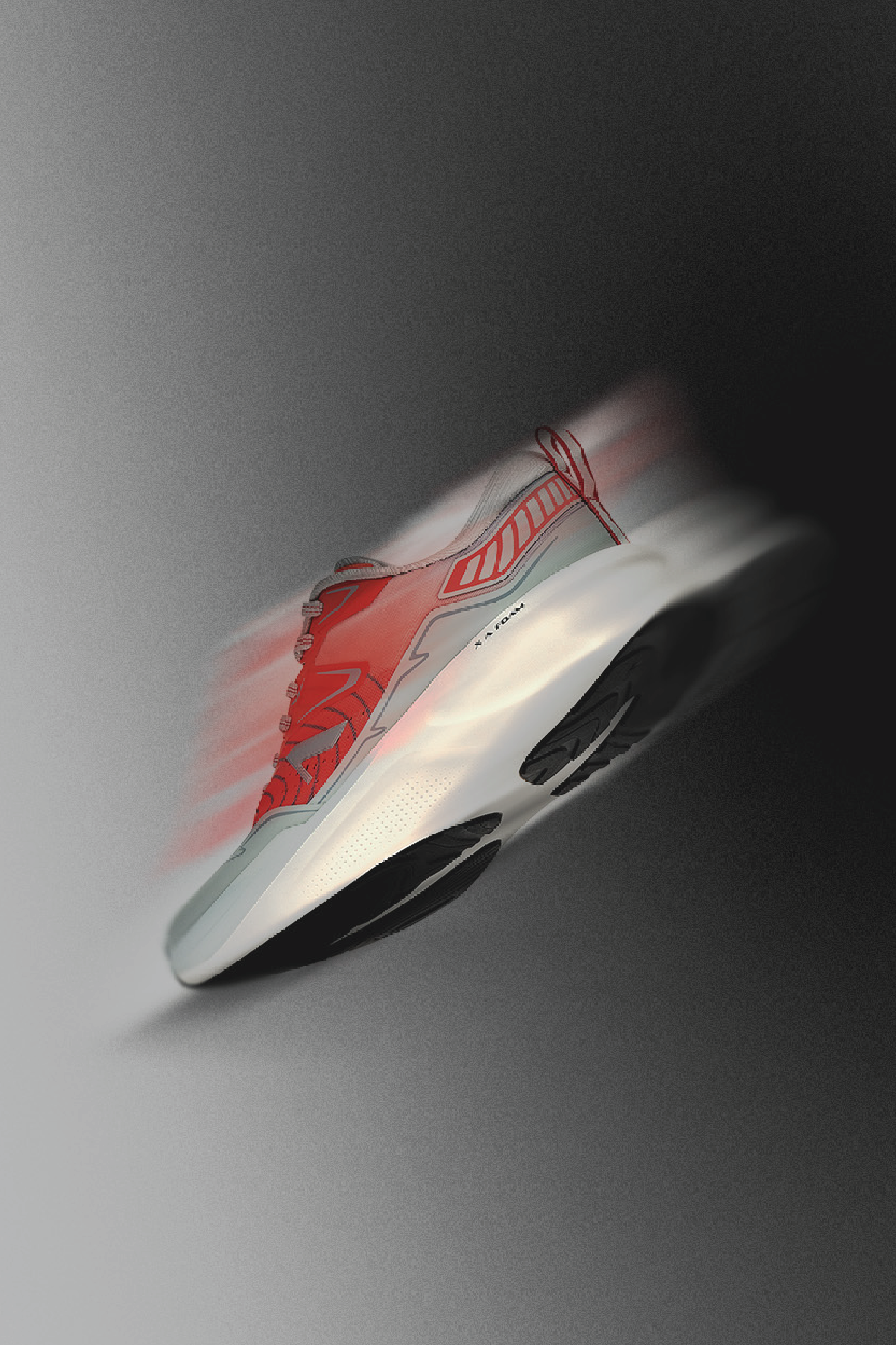ARKK Main Line Sprint X | Fiery Red Grey Sprint X